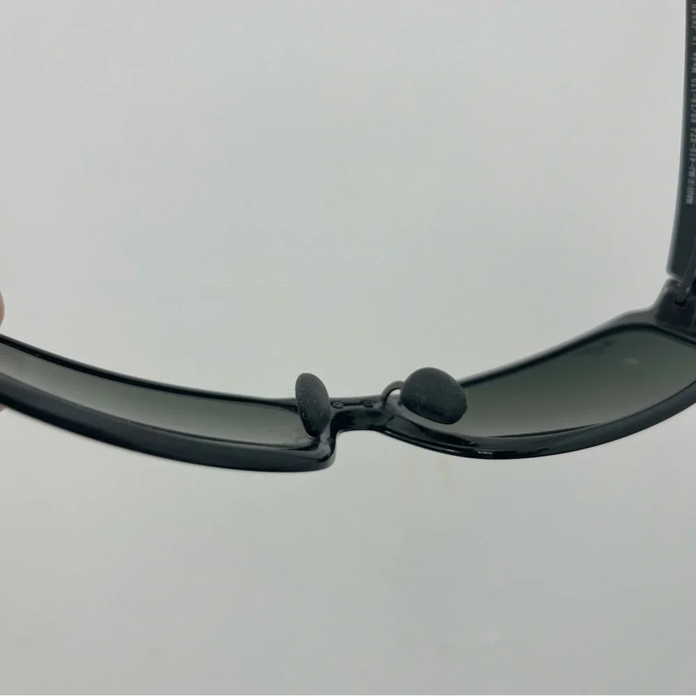 Maui Jim Bamboo Forest 415 02j Sunglasses Black Polarized Lens READ Unisex